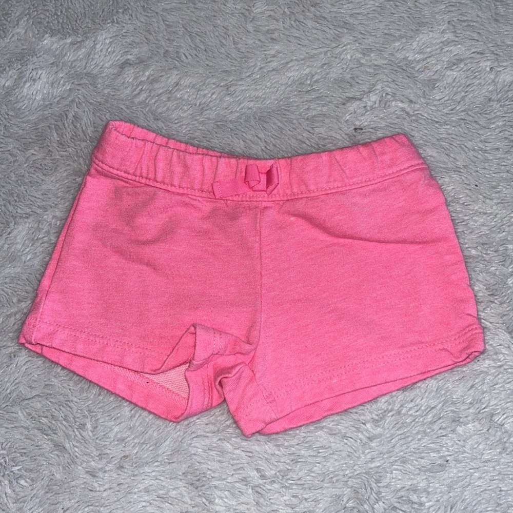 carters pink 3 month shorts